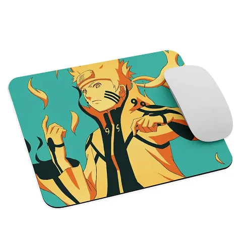 fcbysree Naruto Uzumaki Sage Mode Mouse pad Anime Gaming Mouse pad: Rubber Base, Anti-Slip, Thick ( 210 x 190 mm x 3 mm ) Mouse Mat