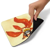 fcbysree Naruto Chibi Mousepad Anime Gaming Mouse pad: Rubber Base, Anti-Slip, Thick ( 210 x 190 mm x 3 mm ) Mouse Mat-thumb2
