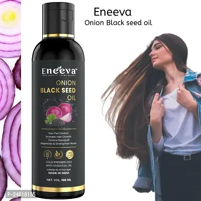 ENEEVA Organic Blackseed Oil Cold Pressed | Certified Organic Cold Pressed Kalonji Oil for Hair Growth, Drink and Skin care | Immunity Booster | Edible Grade | 100ml