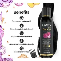 Eneeva Onion Hair Oil for Men  Women with Onion  Redensyl for Hair Fall Control, Hair Growth Oil for Hair Fall - 100ml-thumb2