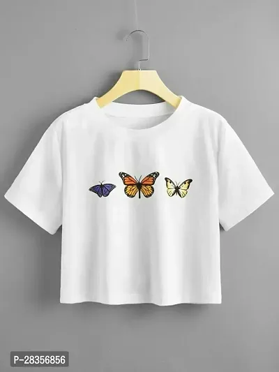 Classic Cotton Crop Top for Women