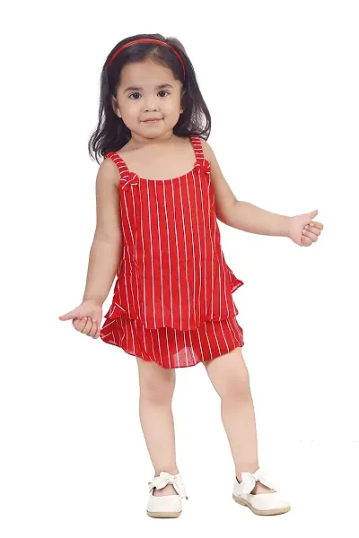 Ziora Partywear Kids Girls Top Casual Stylish Trendy Daily Use Top Stylish Kids Girls Top for Summer Stylish Kids Girls Top