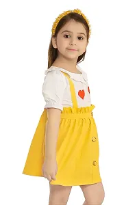 Ziora Girls Above Knee Frock and Dress (MULTICOLOUR, Half Sleeve)-thumb1