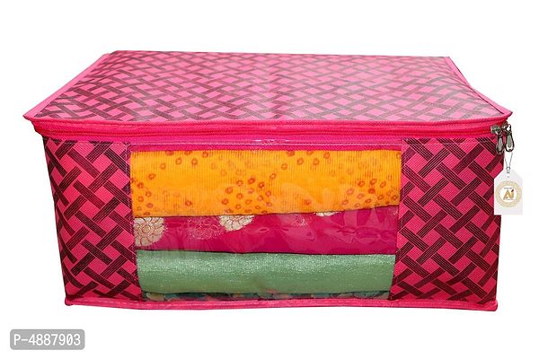 Non Woven Saree Cover Storage Bags Saree Organizer-thumb0