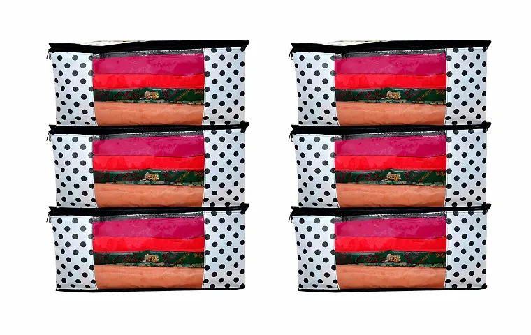 Stylish Non-Woven Saree Covers (Pack of 6)