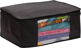 Non Women Single Saree Cover Storage Bag Organizer Pack Of 8-thumb1