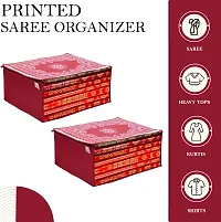 Non Women Single Saree Cover Storage Bag Organizer Pack Of 10-thumb2