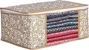 Non Women Single Saree Cover Storage Bag Organizer Pack Of 8-thumb4