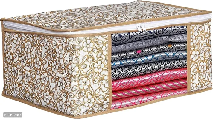 Non Women Single Saree Cover Storage Bag Organizer Pack Of 8-thumb5