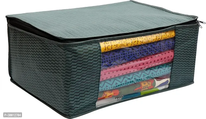 Non Woven Single Saree Organizer Pack Of 4-thumb3