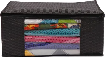 Non Women Single Saree Cover Storage Bag Organizer Pack Of 12-thumb1