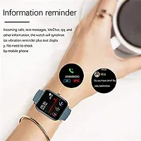 Id-16 Bluetooth Smartwatch Wireless Fitness Band Watch for Boys, Girls, Men, Women  Kids | Sports Smart Watch for All Smart Phones I Heart Rate and spo2 Monitor - Black Smart Watches-thumb3