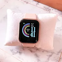 D20 Bluetooth Smart Touchscreen Smart Watch pink colour-thumb1