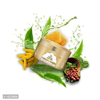 Instant Tan Removal Face Pack 50 gm. Removes Dark spots, Reduces Pimples, Ayurvedic Face pack,  face mask.-thumb5