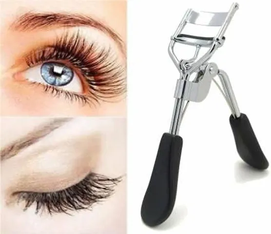 AlexVyan Black Professional Handle Curl Eye Lash Curler Eyelash Cosmetic Makeup Eyelash Curler Curling Lashes Makeup Tool for Women Girl Ladies