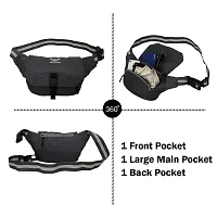 Stylish Apolestar Unisex Waist Bag Flap for Men and Women-thumb3