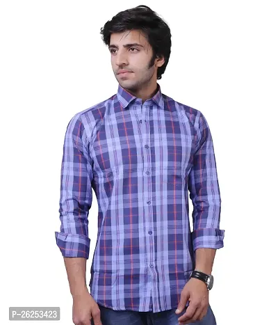 Reliable Multicoloured Cotton Blend Long Sleeves Casual Shirts For Men