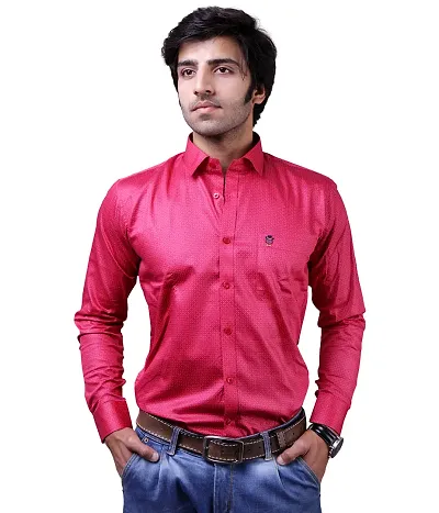 Trendy Blend Regular Fit Casual Shirt For Men