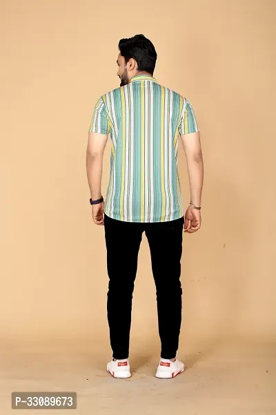 Stylish Multicoloured Polyester Casual Shirts For Men-thumb2