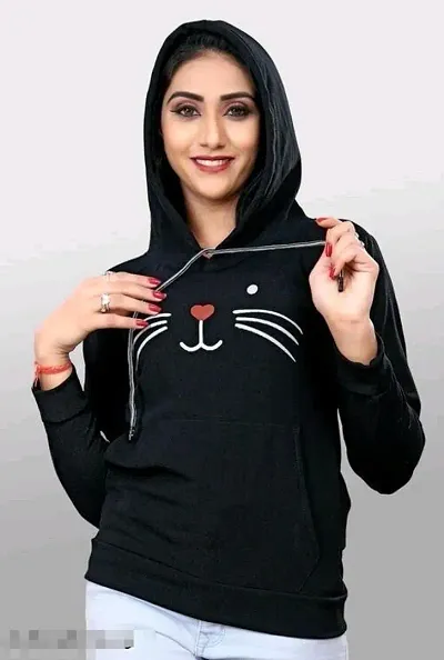 Winter Special Cat Hoody For Women