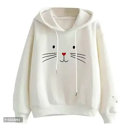 Womens Cat Printed Sweatshirts