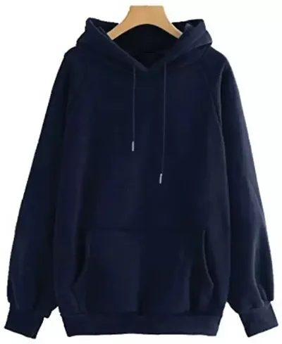 Classic Fleece Solid Hoodie Sweatshirts for Unisex