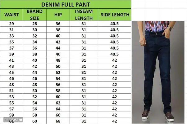 Stylish Denim Black Solid Jeans For Men-thumb2