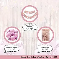 Happy Birthday Pink Balloons Decoration Kits-thumb1