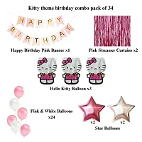 Hello kitty Happy Birthday Decoration kits-thumb1