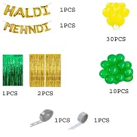 ZYRIC Haldi Mehndi Ceremony Decoration (pack of 47pcs)-thumb1