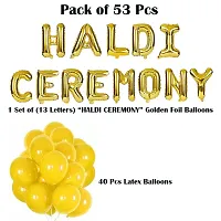 ZYRIC Haldi Ceremony Decoaration (pack of 53pcs)-thumb1