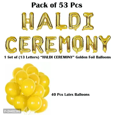 ZYRIC Haldi Ceremony Decoaration (pack of 53pcs)-thumb2