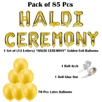 ZYRIC Haldi Ceremony Decoration (pack of 85pcs)-thumb1