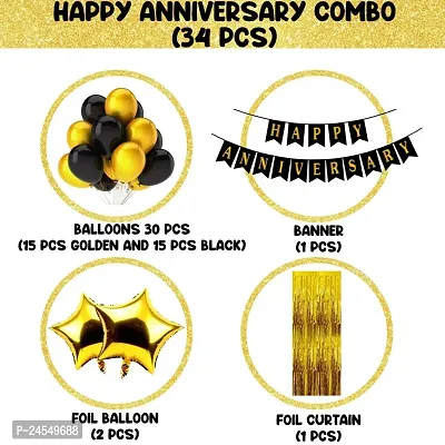 Happy Anniversary Decoration Kits (Pack of 34pcs)-thumb2