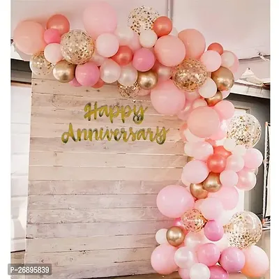 ZYRIC Happy Anniversary Decoration kits  (pack of 47pcs)