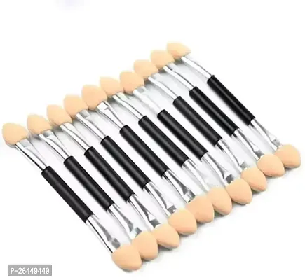 10Pcs Dual Sided Eyeshadow Brush Disposable Dual Sided Eye Shadow Applicator Makeup Brush-134