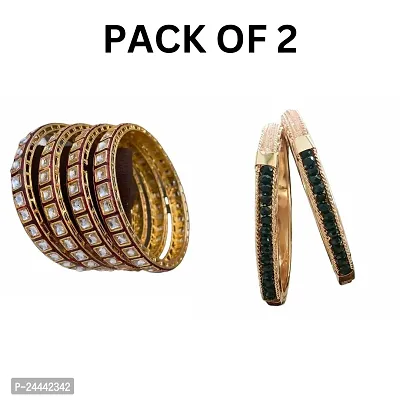 Exquisite Women Bangles for Every Occasion Pack of 2