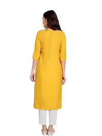 Trendy Crepe Printed Straight Casual Kurta For Women Combo Of 4-thumb3