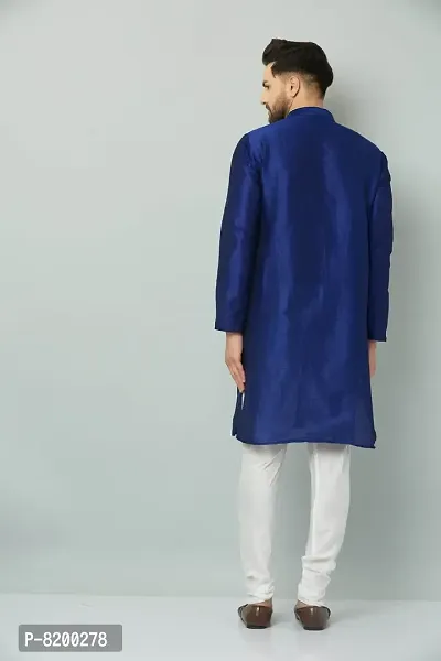 Stylish Fancy Silk Kurta And Payjama Set For Men