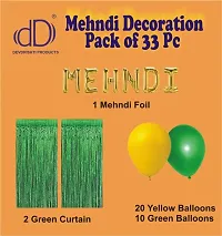 Devdrishti Products Mehndi Ceremony Decoration Item Pack Of 35 Peices-thumb1