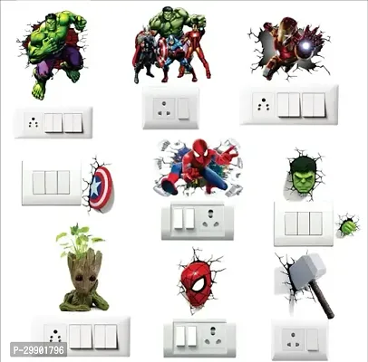 Avengers Stickers For Wall, Bike, Car, Laptop etc.-thumb0