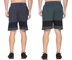 Stylish Cotton Blend Shorts for Men - combo of 2-thumb2