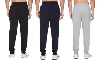 Stylish Polyester Track pants - Combo of 3-thumb1