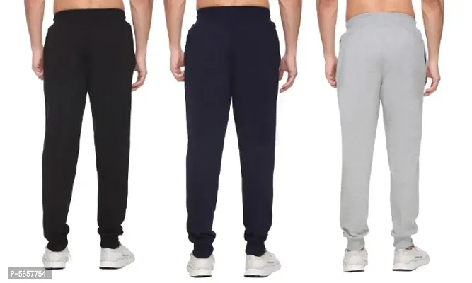 Stylish Polyester Track pants - Combo of 3-thumb2