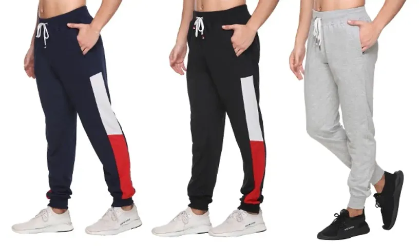 Designer Track Pant Combo of Pack of 3