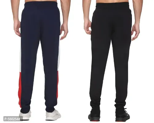 Stylish Cotton Blend Track pants Set of 2-thumb3