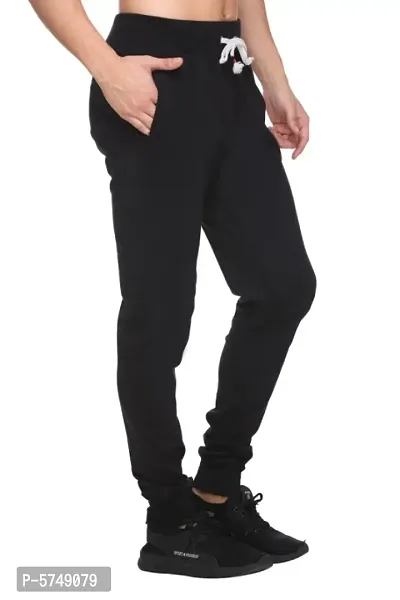 Regular Fit Cotton Blend Regular Track Pants-thumb4