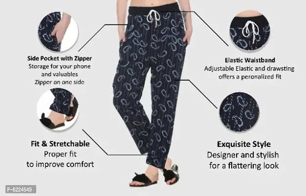 AFRONAUT Premium Women Track pants | Original | Very Comfortable | Perfect Fit | Stylish | Good Qual-thumb5