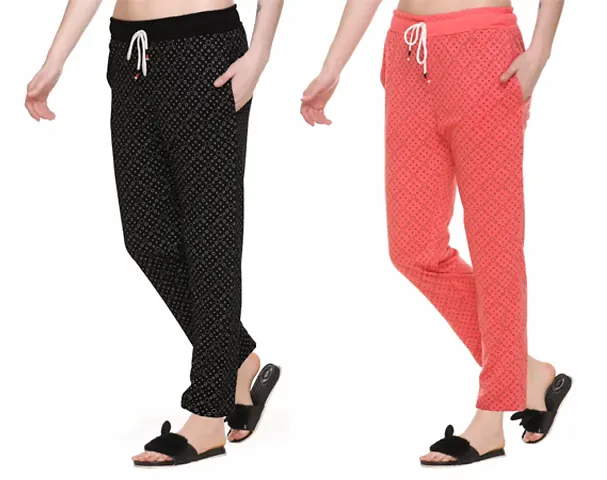 Premium Women Track pants | Original | Very Comfortable | Perfect Fit For Women - Pack Of 2