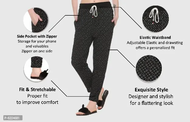 AFRONAUT Premium Women Track pants | Original | Very Comfortable | Perfect Fit | Stylish | Good Qual-thumb5